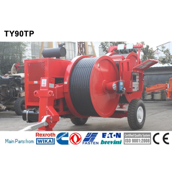 TY90TP 118kw(158hp) Hydraulic Puller Tensioner For Pulling / Tensioning