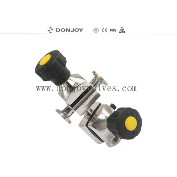 Buy SS316L DN8 DONJOY 3way Sanitary Diaphragm Valve at wholesale prices