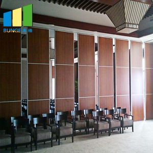 Five Star Hotel Acoustic Room Divider Sound Insulation Foldable Sliding