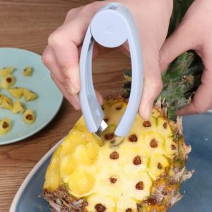Kitchen Stainless Steel Strawberry Potato Pineapple Tomato Huller Stem Remover