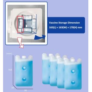 1.5Liters Vaccine Carrier Cold Chain Box Shoulder Vaccine Cold Storage Box