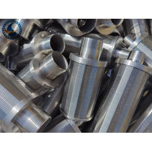 China Wedge Wire Stainless Steel 304 Water Screen Nozzle With Short Handle on sale