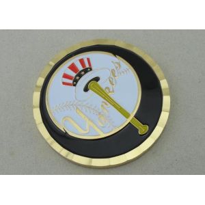New York Yankees Personalized Coins With Brass Die Struck And 2.0 Inch
