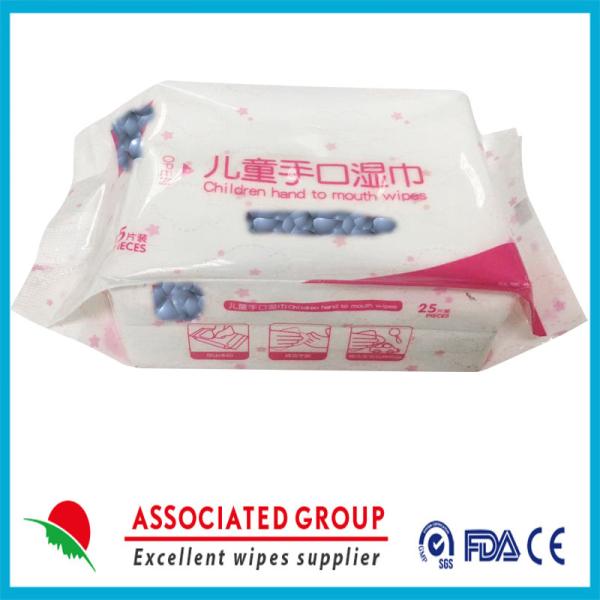 Large Pack Gentle Formula Soft Baby Wet Wipes Comfortable No Irritation 25pcs