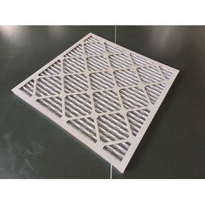 Quality 16x25x1 Air Filter HVAC Fireplace Air Filter Dust Proof Customizable Color for sale