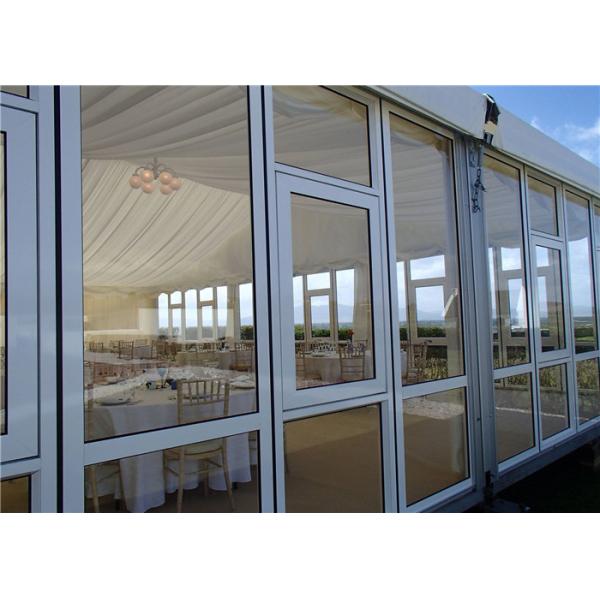 100% Full Space 20m*25m Modular Frame Concert Canopy Tent With Glass Wall