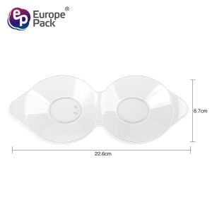 Food grade container disposable special shape hard plastic plates
