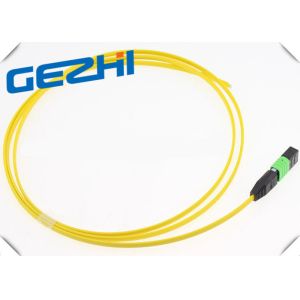 Single Mode 12 Fiber Patch Cord Accessories , MPO Patch Cord Truck Cable Jumper