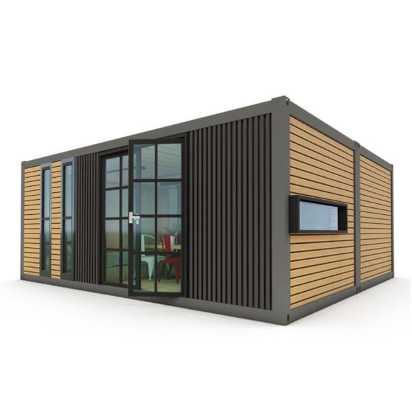 Galvanized Steel Bending 180g Modern Design 2 Bedroom Prefab Expandable