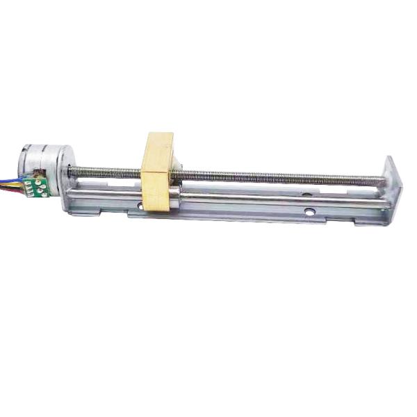 15mm Diameter Linear Stepper Motor with 1kg Thrust and 0.02mm Displacement