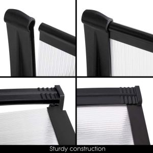 UV Resistance 80" Door Window Awning Canopy