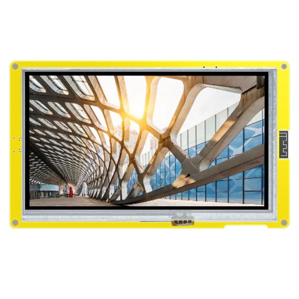 China ESP32 LCD module with dual core 32-bit processor and resistive touch, 7.0-inch intelligent display screen on sale