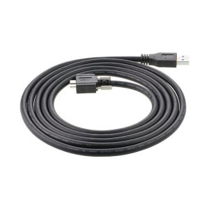 Super Speed Data 5Gbps Screw Locking Panel Mount Micro B 3.0 to USB 3.0 A