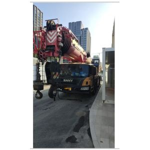 China Used Sany STC800T6 80T Truck Crane with 60m Boom 2019 on sale