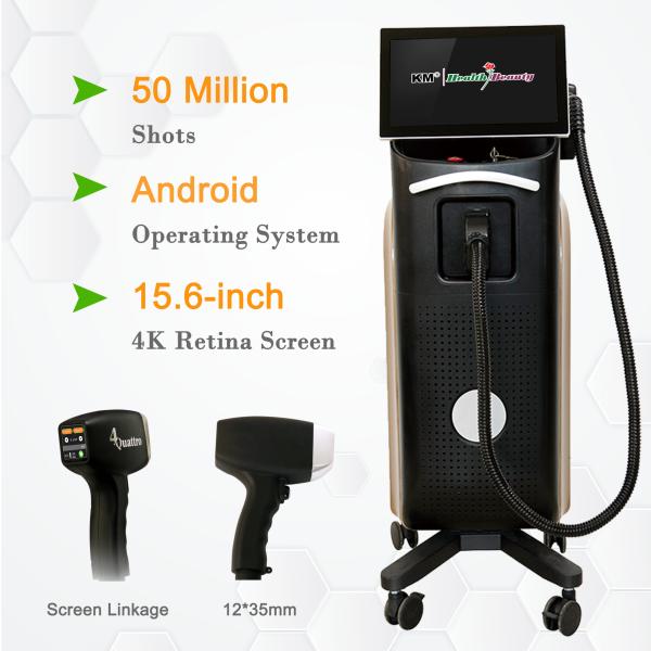 Professional Clinic Laser Hair Removal Machine Diode 3 waves KM960D