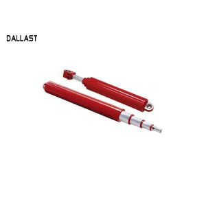 Single Acting Telescopic American Hydraulic Cylinder For Side Dumper