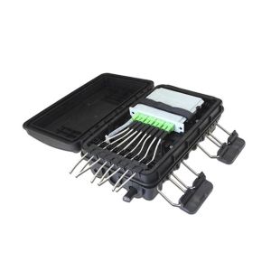 1x8 PLC Splitter 24 Port Fiber Termination Box Waterproof IP65