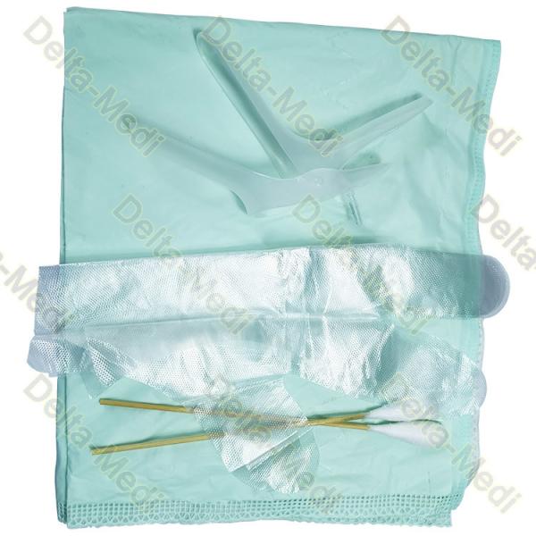 Disposable Sterile Gynecological Examination Kit with Vaginal speculum Underpad
