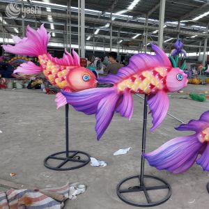 Traditional Chinese Fish Lantern for Lantern Festival Customizable