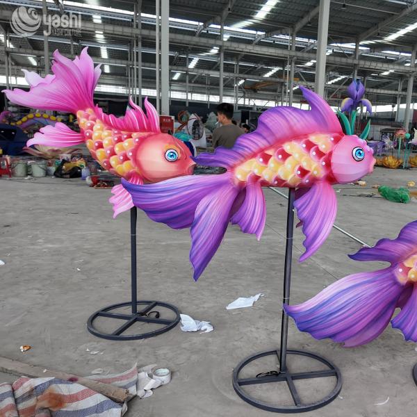 Buy Traditional Chinese Fish Lantern for Lantern Festival Customizable at wholesale prices
