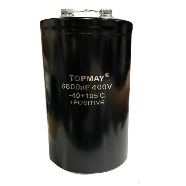 Buy TMCE22 Screw Terminal Aluminum Electrolytic Capacitor 6800UF 400V at wholesale prices