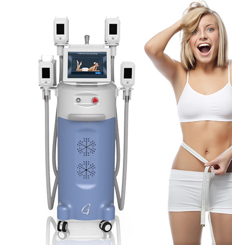 4-5cm fat lost after 1 treatment Cryotherapy slimming machine with 12 inch LCD