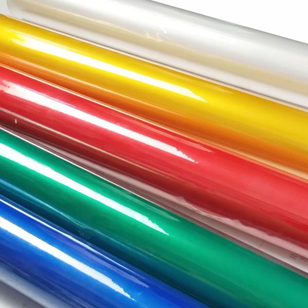 5 Years Service Life PET Engineering Grade Reflective Vinyl Film Roll
