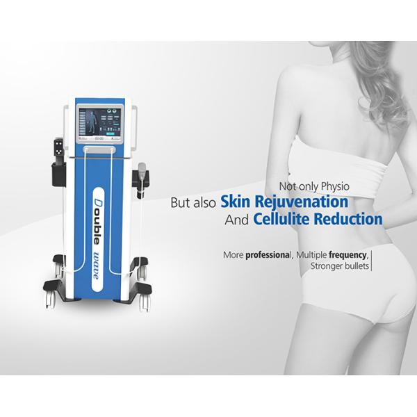 NEW ARRIVAL 2 IN 1 DOUBLE WAVE ELECTROMAGNETIC & PNEUMATIC SHOCKWAVE MACHINE WITH ED TREATMENT CELLULITE REDUCTION