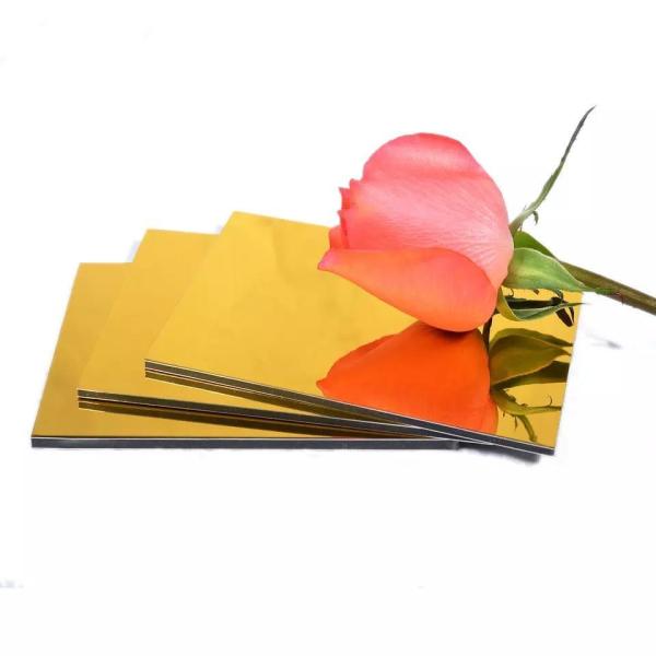4x8 Mirror Finished Aluminium Composite Panel ACM ACP with and Mould-Proof