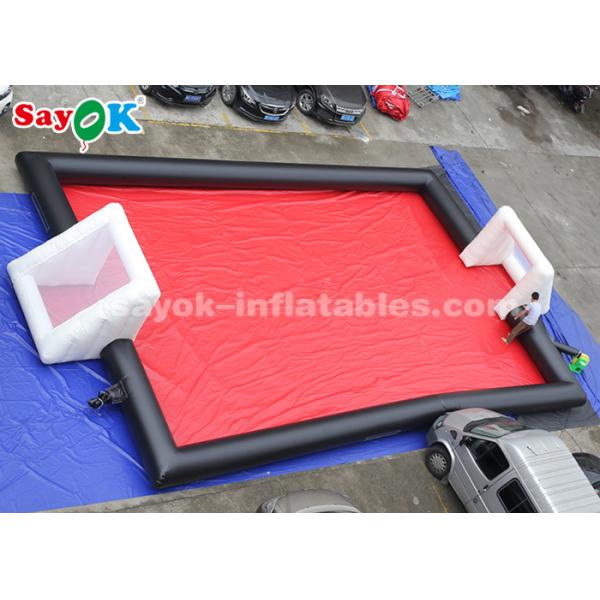 giant inflatable football 15*8m PVC Tarpaulin Inflatable Sports Games Inflatable Football Field