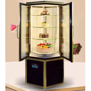 418L Fan Cooling Single Temperature Refrigerated Cake Display Cabinets All -