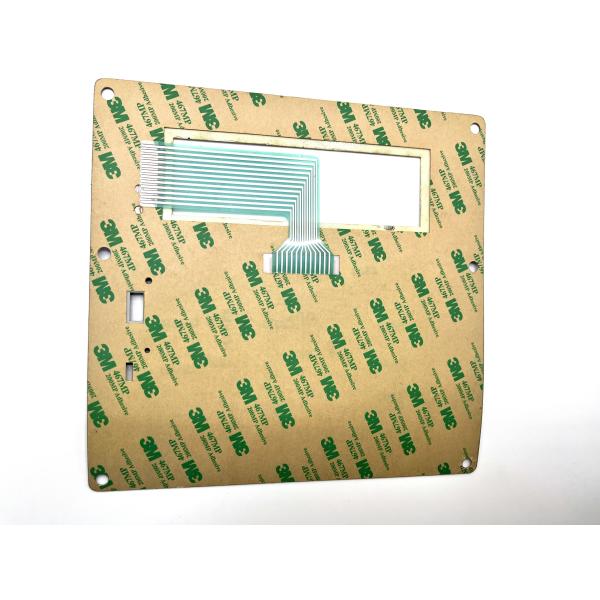 Autotex F150 Polyester Membrane Keypad Customh With 4 Layers And 500 Life Cycles