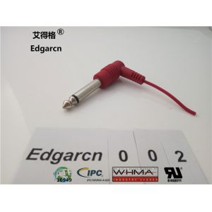 China Right Angle Custom Wire Assemblies , Data 8p / 8c  Cat5 Network Cable Rj45 on sale