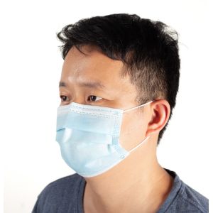 Cleanroom Face Mask With Elastic Tie