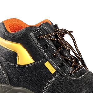 Steel Toe Embossed Cow Leather Unisex Gender Toe Type Outdoor Shoes Safety Shoes