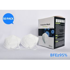 Non Woven High Filtration Disposable Face Mask Environmental Friendly