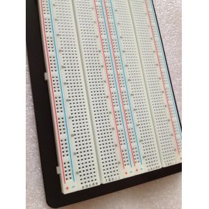White Prototyping Electronics Breadboard Kit 1660 Tie - Points