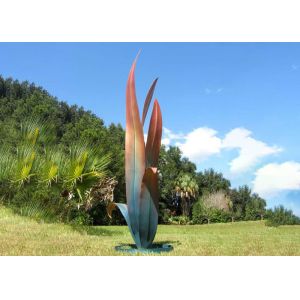 Bronze Sculptures for Outdoors Bronze Flower Sculpture