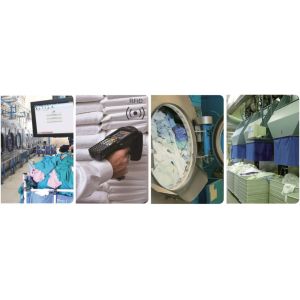 Advanced RFID Laundry Tag 860 - 960MHZ For Commercial Laundry Management