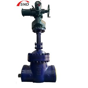 Quality DN500 WC6 Gate Valve with Welded Connection for High Pressure and High Temperature Applications for sale