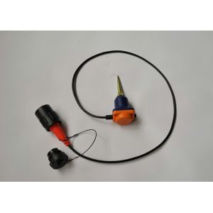 Single 5Hz Vertical Geophone KCK Screw Fit Male Connector