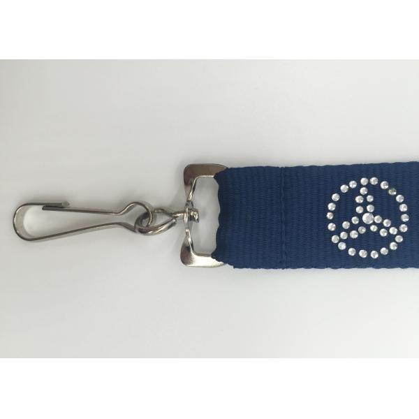 20MM Fashion Promoitonal Blings Benz making screen Lanyards in blue color