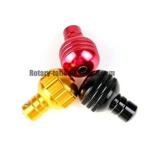Metal Disposable Tattoo Grips Self Locking Red / Black / Gold Color CE Approval