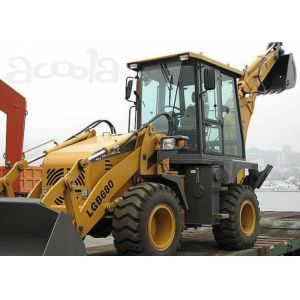 Water Cooling Engine Compact Tractors with Backhoe and Loader , Backhoe Loader