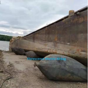 China Ship And Dock Floating Marine Airbags Ship Launching Airbag on sale
