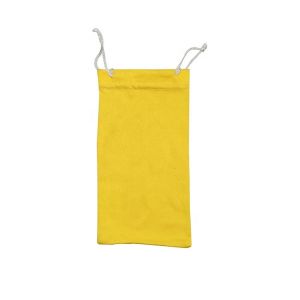 18*9cm Soft Microfiber Eyeglass Pouch Sunglasses Drawstring Bag Customization