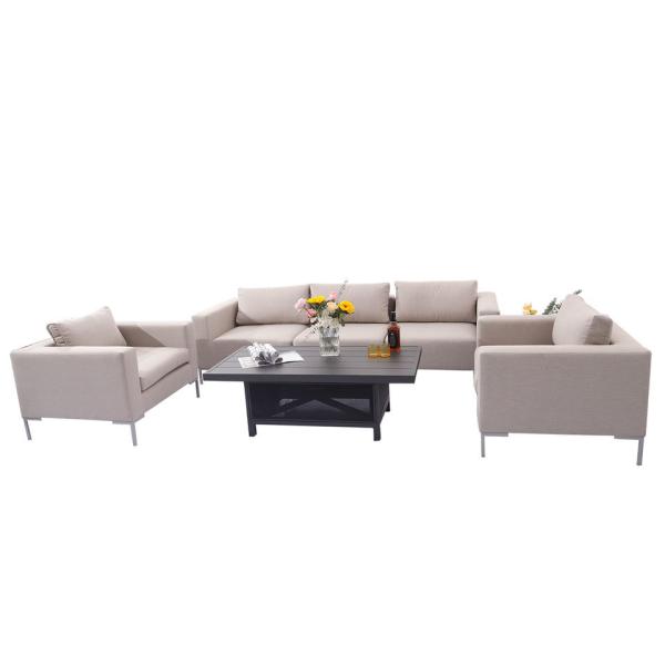 Patio Furniture Set Outdoor Sectional Sofa Conversation Set All Weather Wicker Rattan Couch Dining Table & Chair