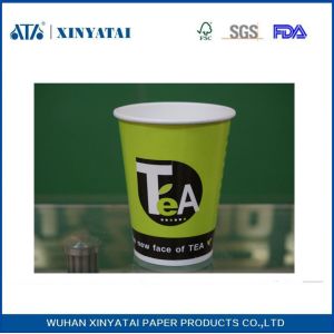 Biodegradable Customized Paper Cups 8oz Disposable Coffee Cups for Cold Drink