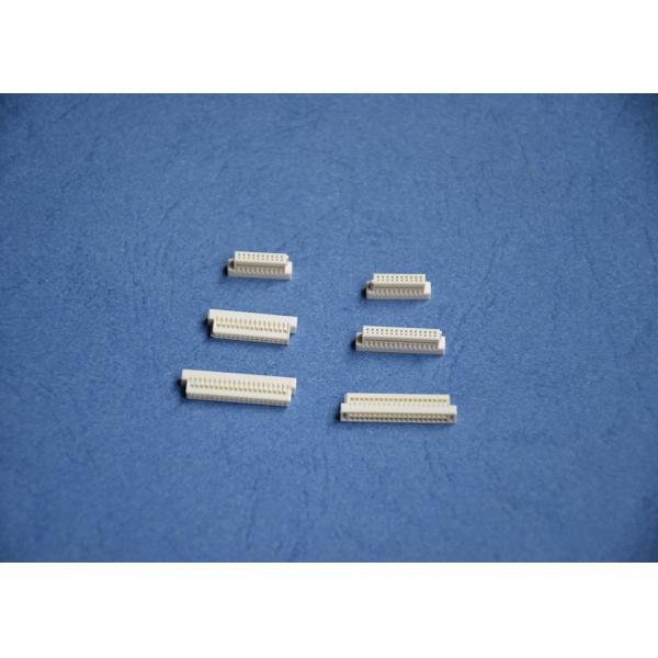 Dual Row Wire To Pcb Connectors 1.0mm Pitch Connector A1004H Housing With Bump