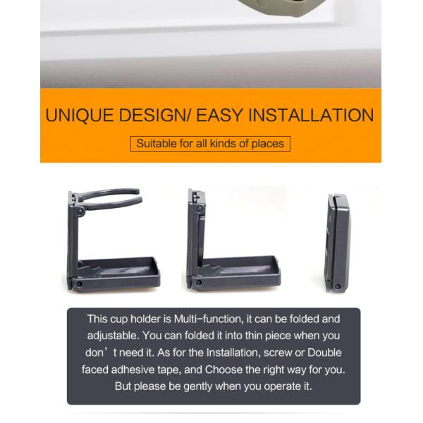 Universal folding style cup holder for electric car tricycle car electric three wheel modified cup holder